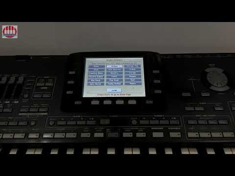Styles demo korg pa3x
