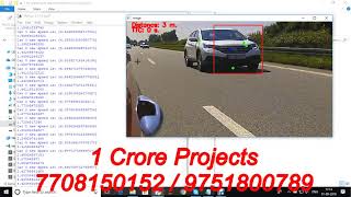 Classification of Vehicles and Estimation of Speed Using Computer Vision Techniques in Deep Learning with Python