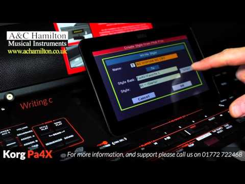 KORG Pa4X -  MIDI to Style Conversion [KORG Pa4x 2015]