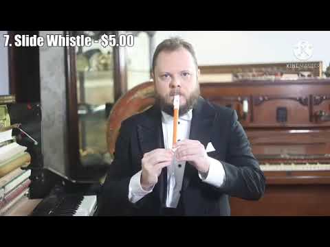 Lord Vinheteiro Plays Titanic Theme On a Slide Whistle For 1 Hour
