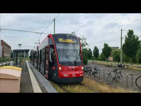HTM R-NET tramlijn 17/15 Wateringen Dorpskade - Station Den Haag Centraal - Nootdorp Centrum | 2021