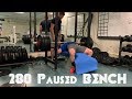 280 PAUSED BENCH @174lbs | 16 YEARS OLD