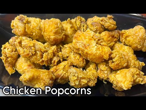 Chicken Popcorn Recipe KFC Style | Easy Chicken Popcorn Recipe | Evening Snack Recipe
