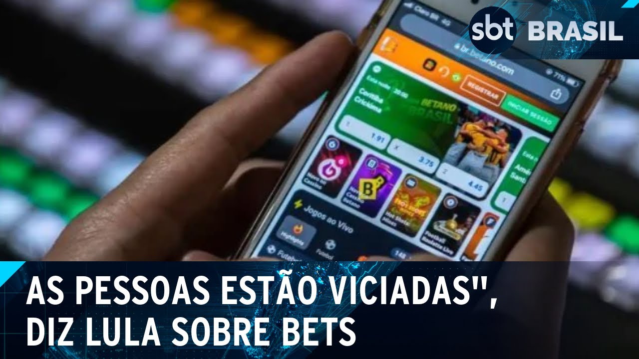 Lula diz que bets devem ser tratadas como questão de dependência | SBT Brasil (03/10/24)