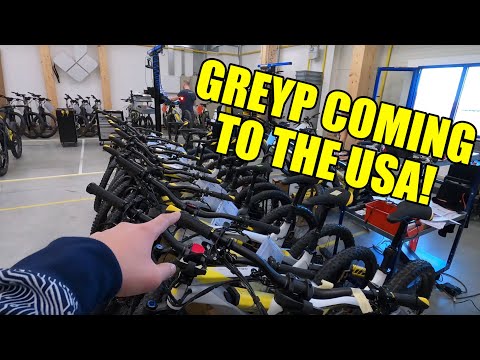 That's A LOT of E-Bikes! | Greyp Factory Tour