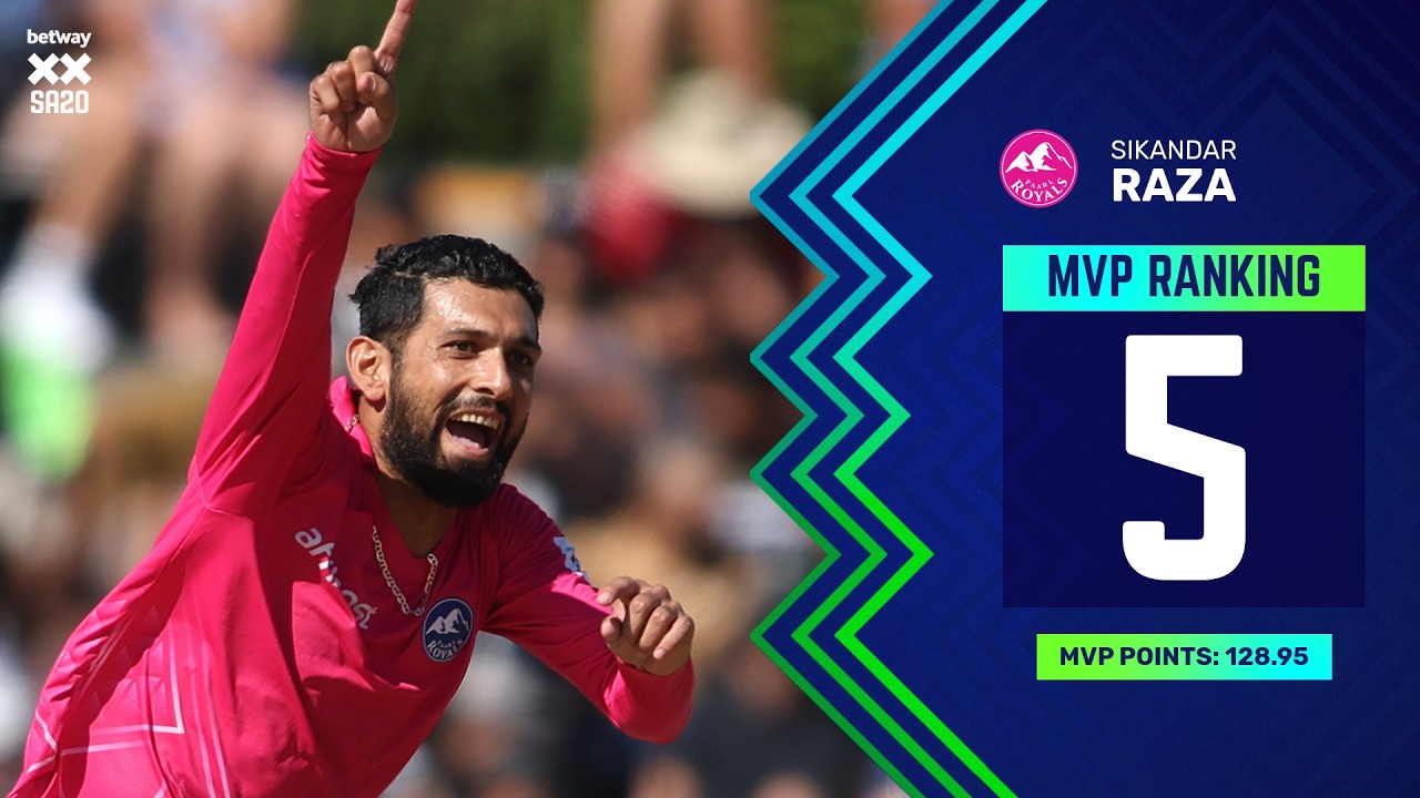 Season 4 MVP #5 | Sikandar Raza (Paarl Royals)