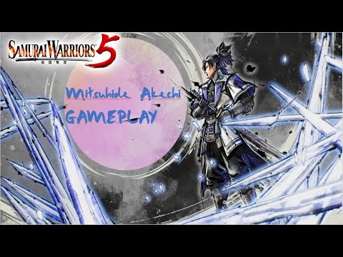 Samurai Warriors 5 - Mitsuhide Akechi (Youth) Gameplay & Moveset