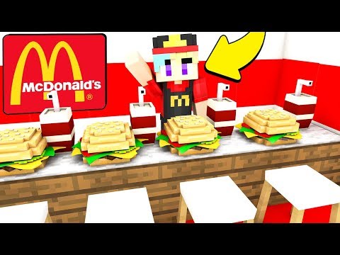 MIO FIGLIO LAVORA AL MCDONALD'S!!! - Casa di Minecraft #62