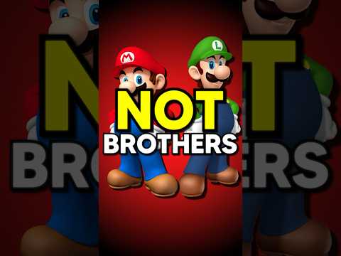 Luigi is NOT Mario’s Brother…