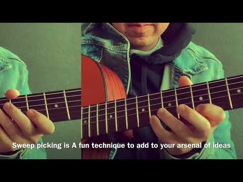 Quick Lick #86- Gypsy Jazz Triplet Sweep/Chromatic Run- Guitar Lesson