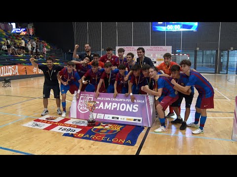 Resum Covisa Manresa FS - Barça (Final Copa Catalunya Cadet masculí FS)