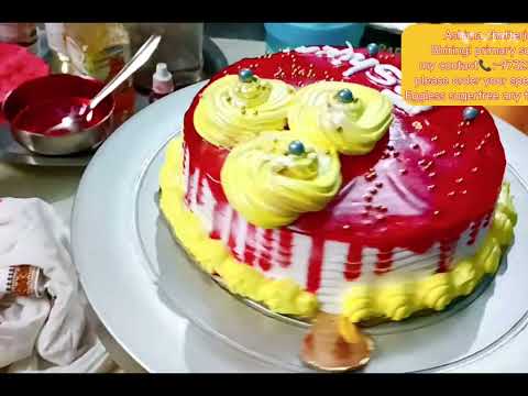 special day any occasion..... please order your special day eggless cake