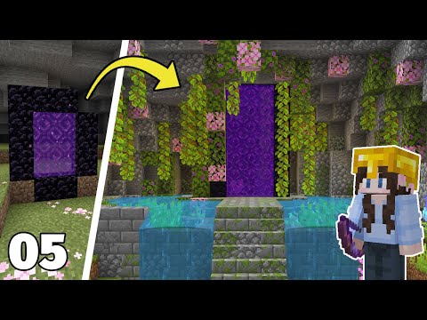 I Transformed My Nether Portal! | Minecraft 1.20 Let’s Play Episode 5