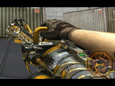 【CF】 Cross Fire China || XM214 Gatling Gun-Wild Shot Gold (黄金加特林-龙爪) ! GAMEMASSACRE