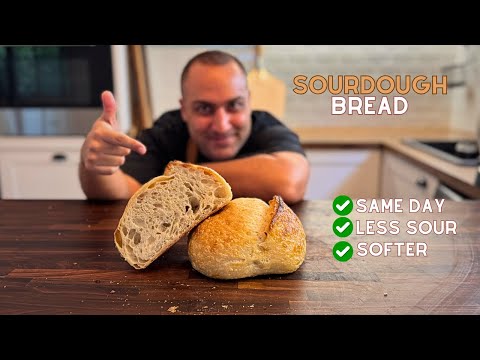 Same Day Sourdough Bread