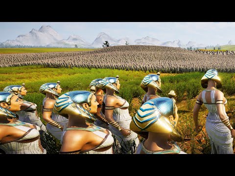 Cleopatra Destroys Americain Army - Ultimate Epic Battle Simulator 2