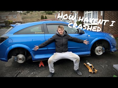 FINALLY CHANGED THE BRAKES! (HOW DID I NOT CRASH)