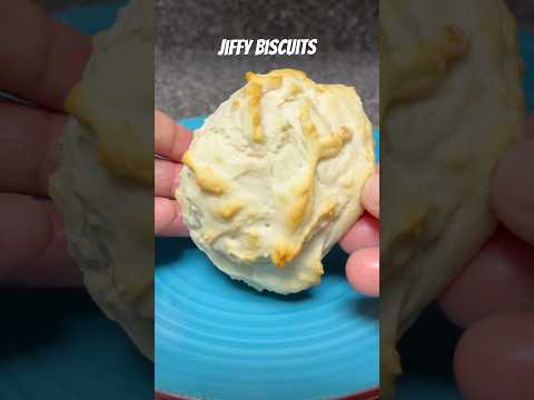 Biscuits ~ ONLY 2 ingredients (Jiffy Mix & Water) “Made in a Jiffy”