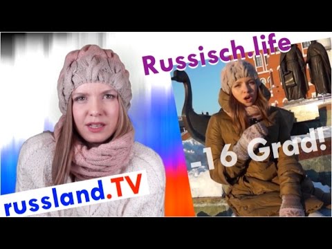 Russisch: Winter oder eisige Eiskälte! [Video]