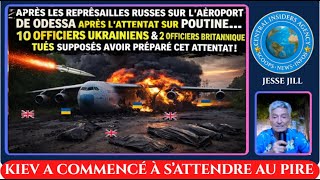 REPRESAILLES APRÈS ATTENTAT: 12 OFFICIERS  TUÉS DONT 2 BRITANNIQUES SUR ODESSA AIRPORT.