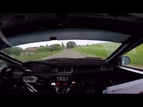 25 Rajd Rzeszowski Os11 Korczyna Sąsiadek/Jastrzębski Honda Civic OPEN 2WD Action&Crash