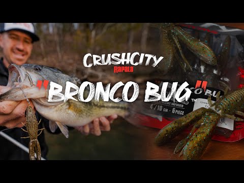 Rapala® | Meet the All-New CrushCity Bronco Bug™