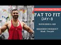 SHOULDERS and ABS Beginner's Workout! Day-8 (Hindi / Punjabi)