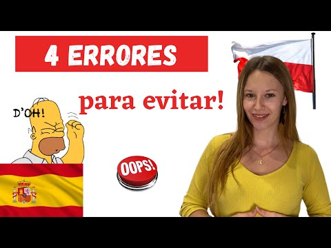 4 mistakes you should avoid in Polish