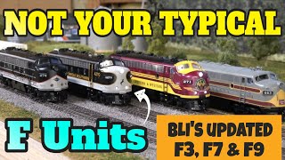 Broadway Limited Updated F3, F7 & F9 Locomotives | NS & Tourist Railroads | DCC, Paragon4 Sound BLI