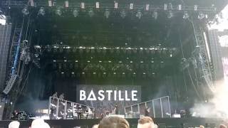 Bastille - Hello / Lesser of Two Evils (live at Pinkpop 10-06-16)