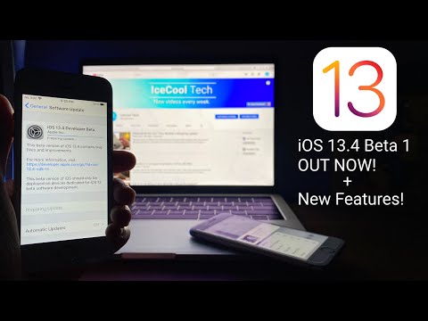 iOS 13.4 Beta 1 OUT NOW! || Changes + New Features!