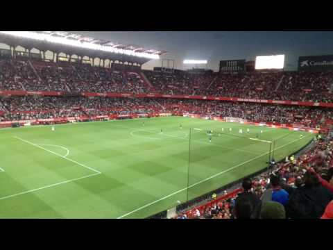 Sevilla - Real Sociedad 1:1 (5.05.2017), celebración de gol de P. Sarabia
