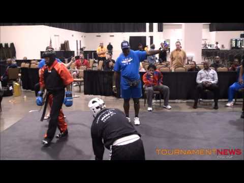 Askia Allison vs Marcel Lazenby at North American International Karate Championship 2012