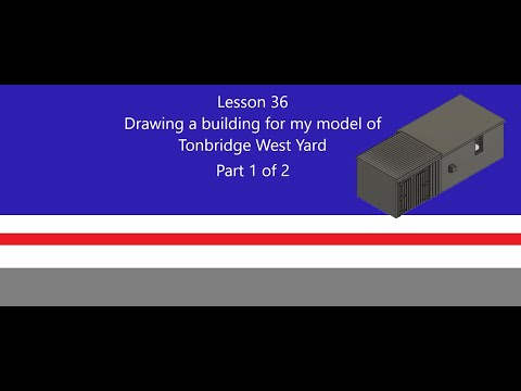Fusion 360 disegno di un plastico ferroviario Lezione di costruzione 36 parte 1 di 2