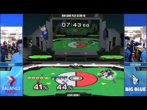 NGPU 48 SSBM - August (Marth) vs. EGtv | Calvin (Sheik) - Melee LR1