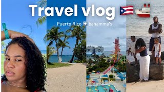 Travel with us as a family from PR ➡️ BAHAMMAS with Royal Caribbean | family travel vlog 🇵🇷🏝️