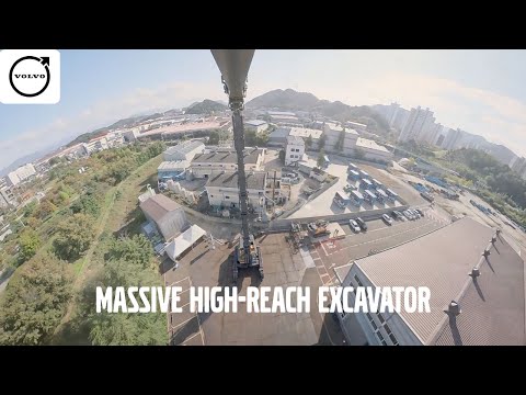 See the Massive New EC950 High Reach Excavator