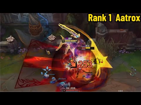 Rank 1 Aatrox: This Guy is a MONSTER!