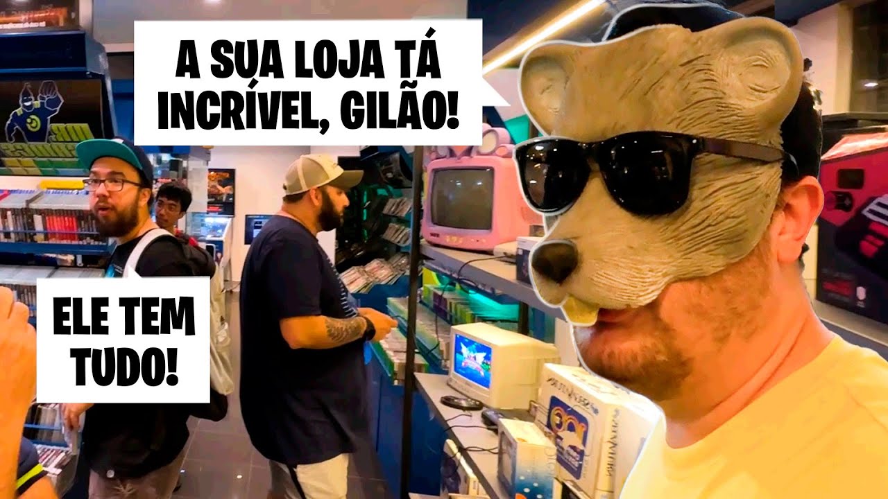 GILÃO FECHOU A LOJA NOVA DELE PRA GENTE E PASSAMOS DO LIMITE!