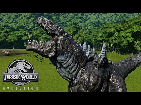 NEW GODZILLA 1998 IN JURASSIC WORLD || JURASSIC WORLD EVOLUTION