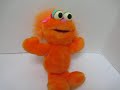Sesame Street 11 Talking Tickle Me Zoe Plush Vibrating Shaking TYCO 1997 Doll