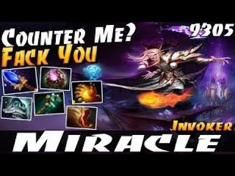 Miracle- [Invoker] Counter Me? Fack You - Dota 2