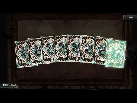 [Shadowverse] Leader guaranteed card pack opening