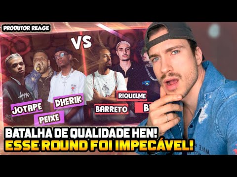 PRODUTOR REAGE JOTAPE, DHERIK E PEIXE x BARRETO, RIQUELME E BTC | NORTE CLANDESTINA 8 (REACT)