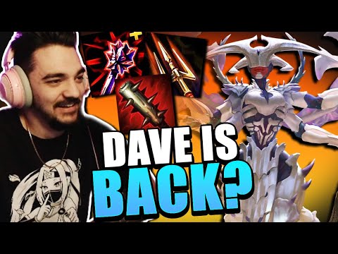 DAVE RETURNS?! TRYHARD THANATOS IN RANKED JOUST! -  Smite