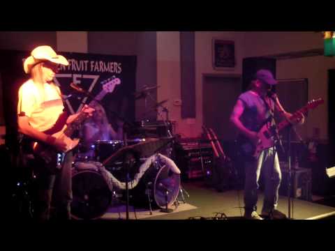 30  Roadhouse Blues ~ FFF Power Trio w Greg ~ Calico Jack's~July2014