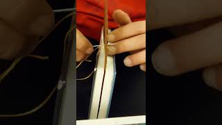 Leather Hand Stitching-Deri El Dikimi #elyapımı #handmade #howitsmade 