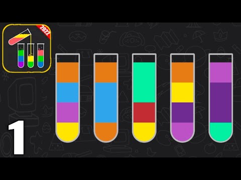 Sort Color - Gameplay Walkthrough Part 1 All Levels 1-25 (Android & iOS) - YouTube