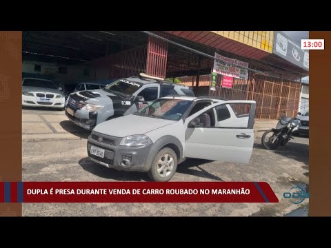 Dupla é presa na zona sul de Teresina com carro roubado no Maranhão 14 05 2021