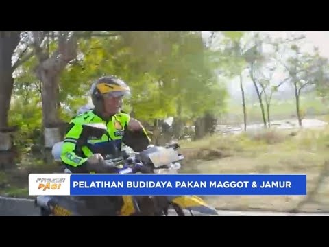 POLRES PEMALANG PELATIHAN PENGOLAHAN SAMPAH JADI PAKAN MAGGOT